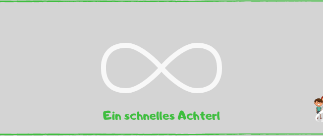 Blog ein schnelles Achterl