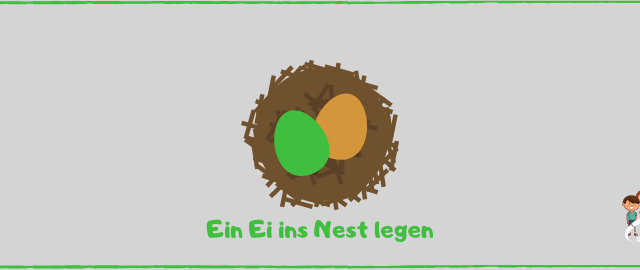 Blog ein Ei ins Nest legen