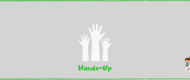 Blog Hands up